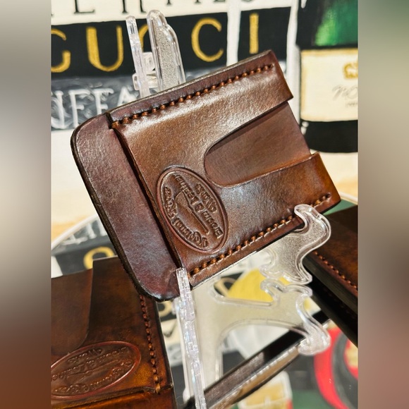 New CARD HOLDER Cowhide Leather Custom Handmade Unisex Listing for 1 - Picture 7 of 15